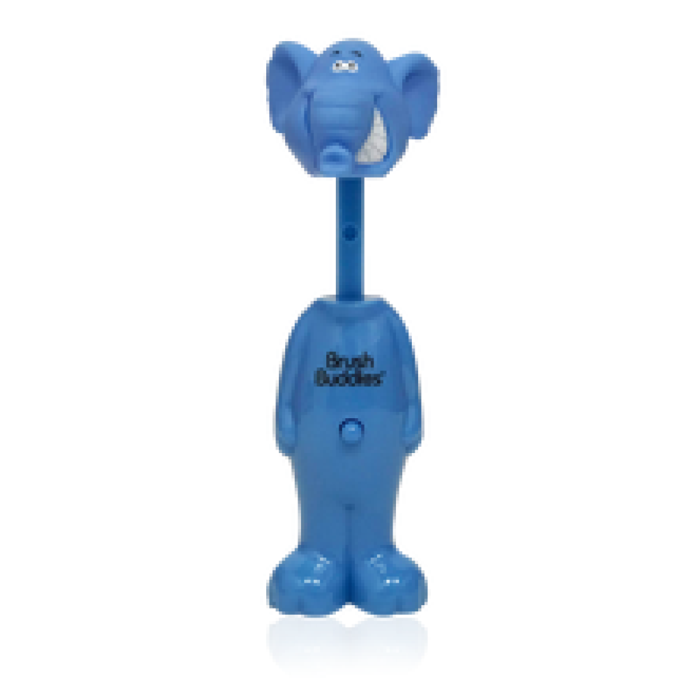 Escova Infantil Brush Buddies Divertida Elefante Ultra Macia