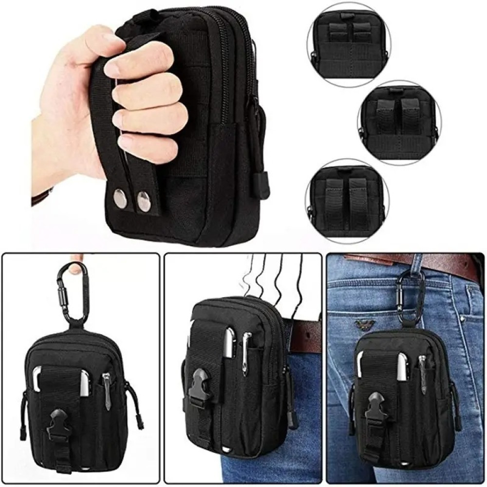 Bolsa Tatica Verde pq de cintura.
