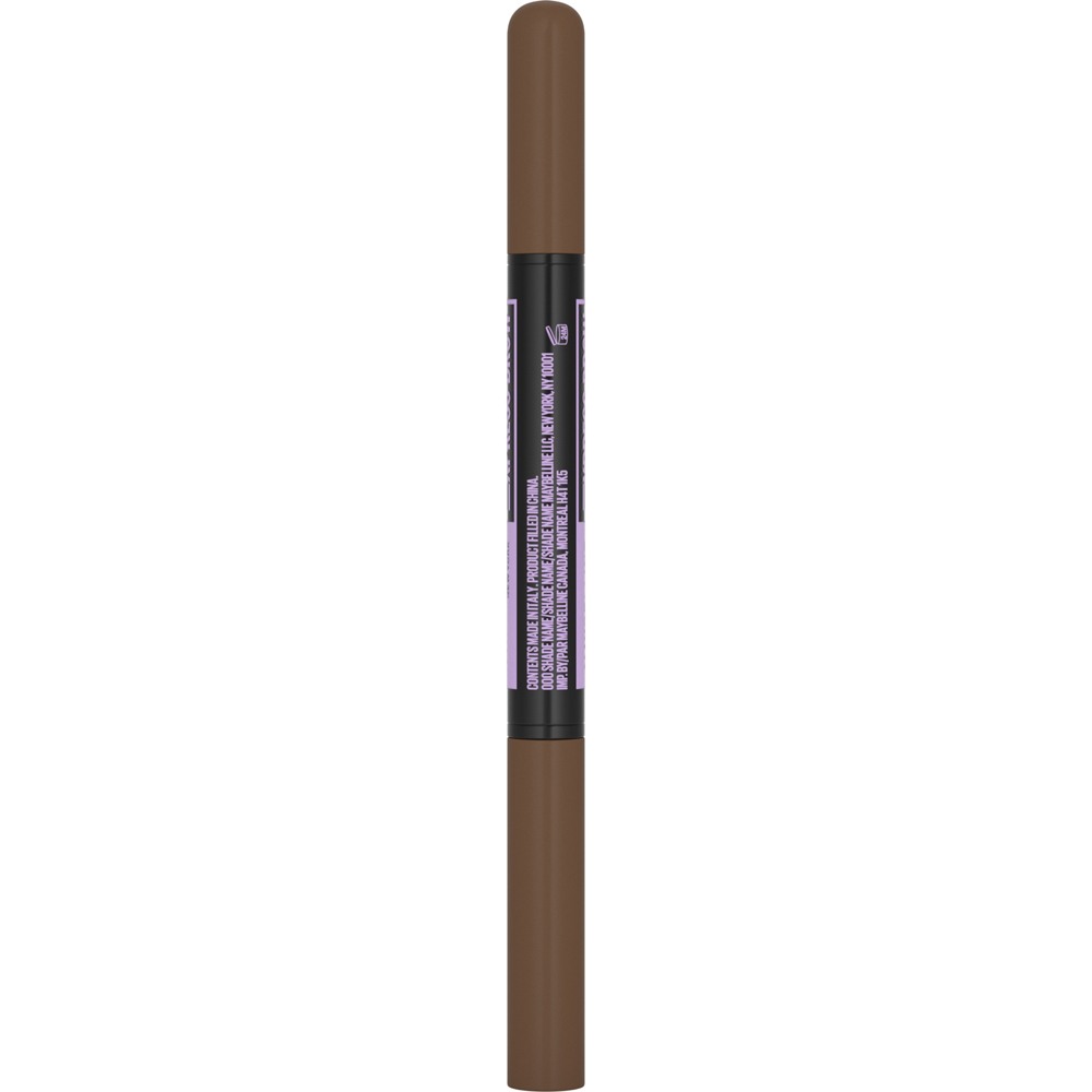 Maybelline Express Brow Lápis 2 em 1 e maquiagem em pó para sobrancelhas. Café claro 