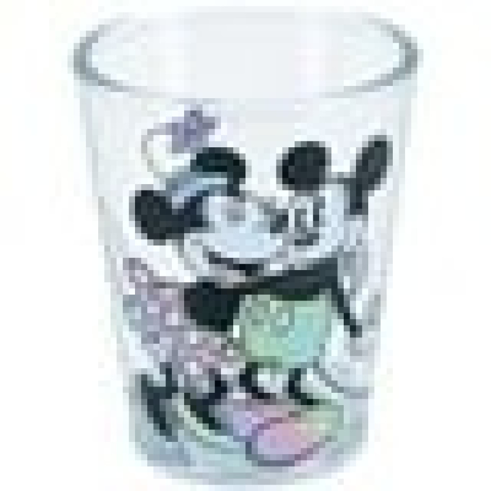 Disney Mickey and Minnie Mouse Rainbow 2-Ounce Mini Shot Glasses | Set of 4