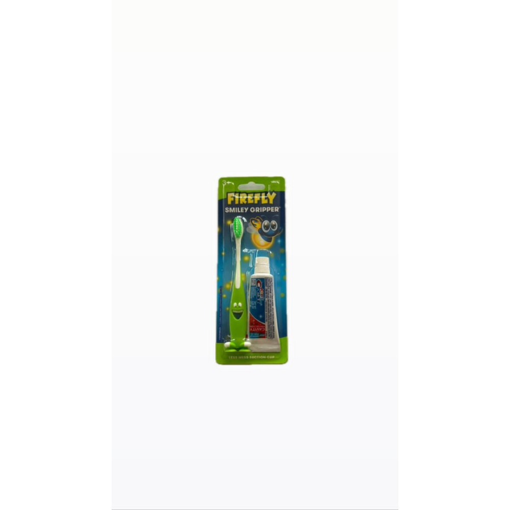 Kit  Escova de dentes com pasta de dente Kid's Crest -1 conjunto (cor varia)
