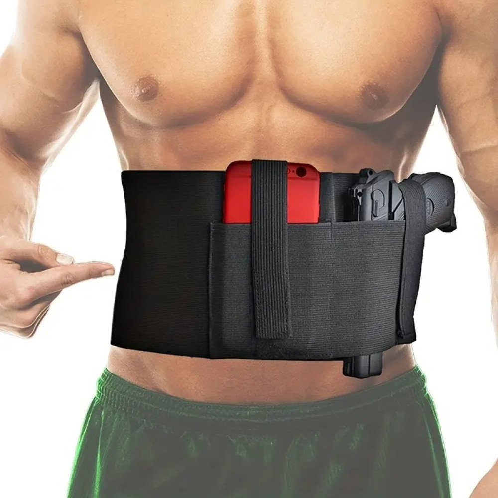 Coldre oculto para faixa de barriga – confortável e discreto sob a camisa para homens e mulheres