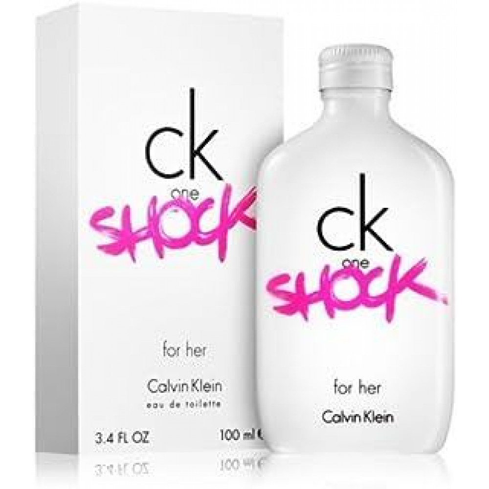 CK One Shock For Her Calvin Klein para mulheres 3,4 oz EDT 100ML