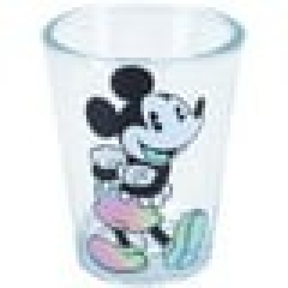 Disney Mickey and Minnie Mouse Rainbow 2-Ounce Mini Shot Glasses | Set of 4