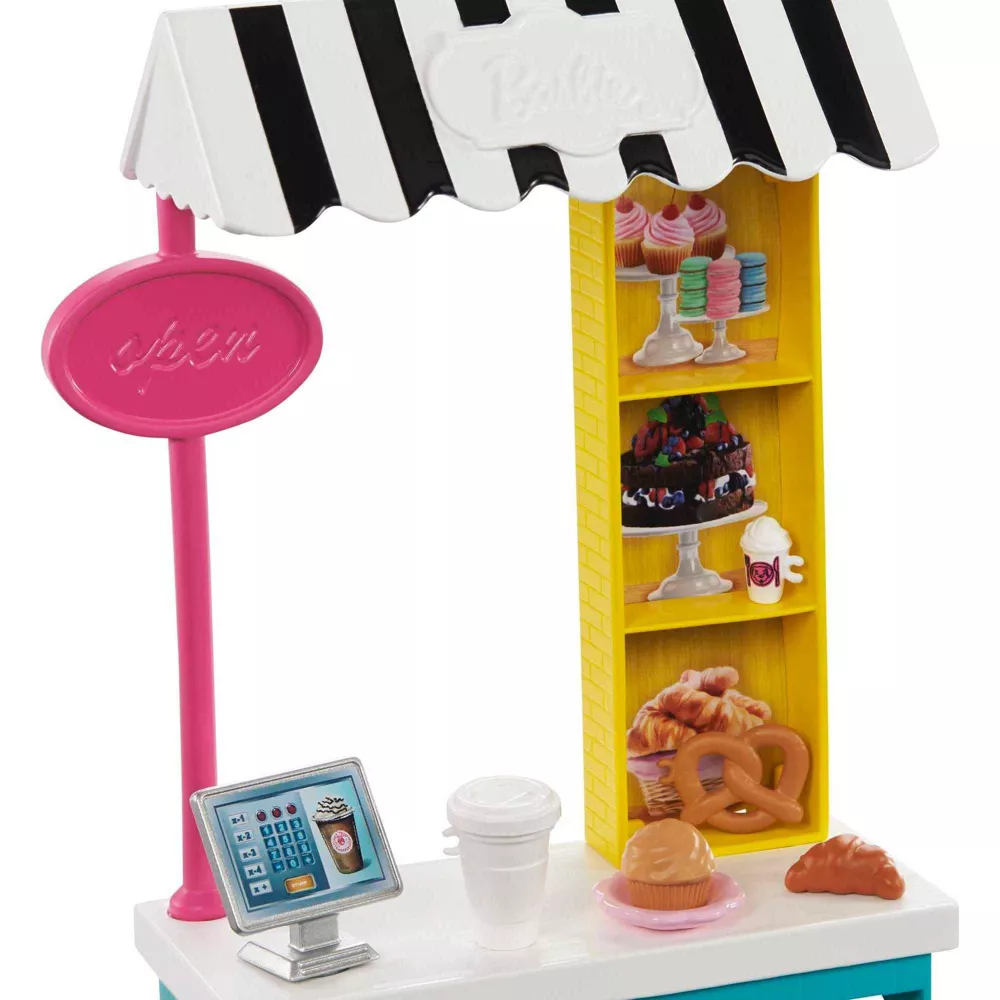 Barbie Life in the City Café Playset