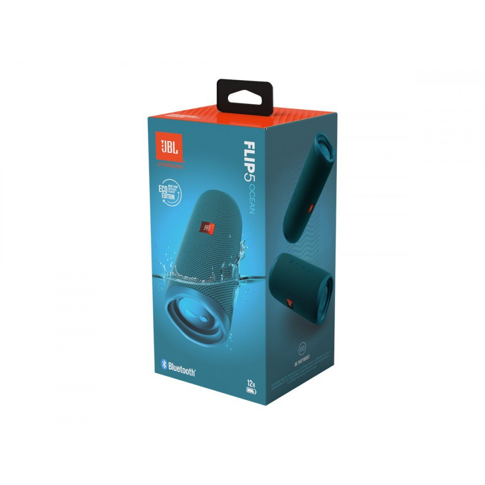 JBL Flip 5 Portable Waterproof Wireless Bluetooth Speaker - Ocean 