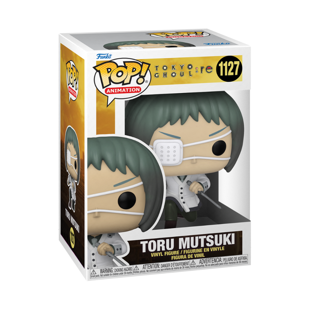 Funko Pop! Animação: Tokyo Ghoul: Figura de vinil Tooru Mutsuki 1127