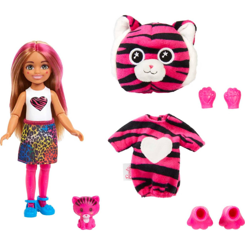 Bonecas Pequenas E Acessórios Barbie, Cutie Reveal Chelsea D