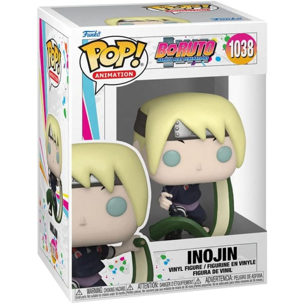 Funko POP Boruto: Naruto The Next Generation - Inojin Funko Vinyl Figure (Bundled with Compatible Box Protector Case) #1038