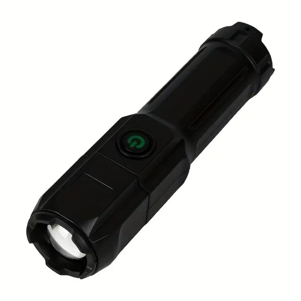 lanterna zoomable, ao ar livre multifuncional portátil casa pequena lanterna, luz de zoom telescópico