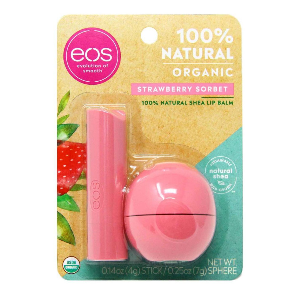 Kit com 2 lip balm | EOS