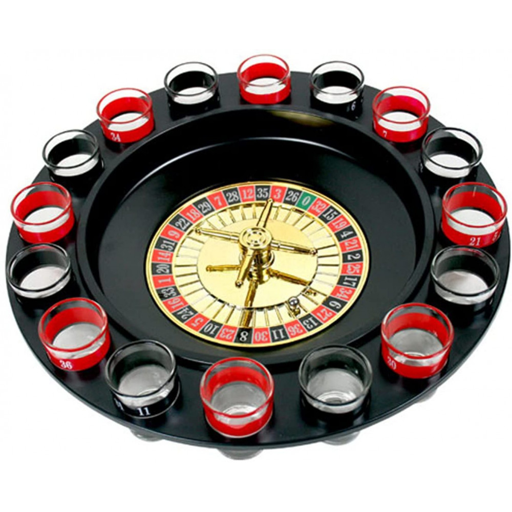 Roleta de shot - jogo de bebida