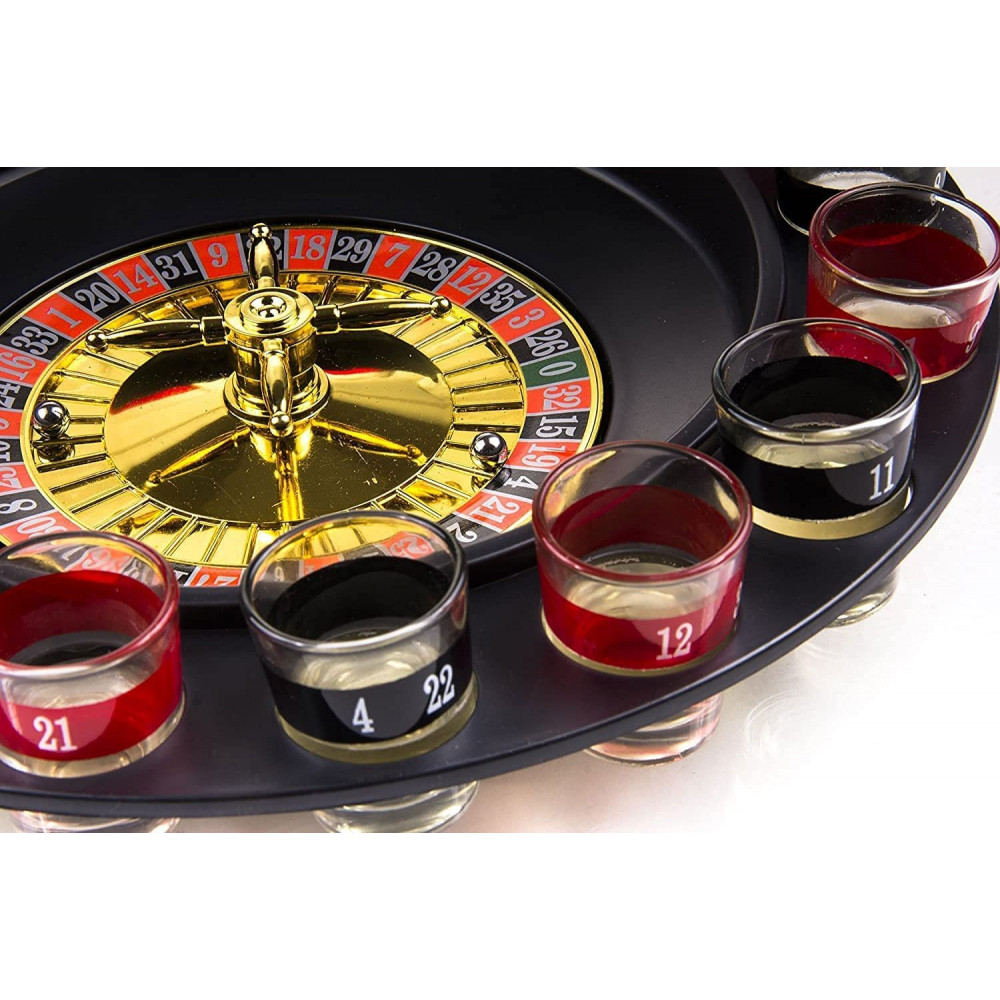 Roleta de shot - jogo de bebida