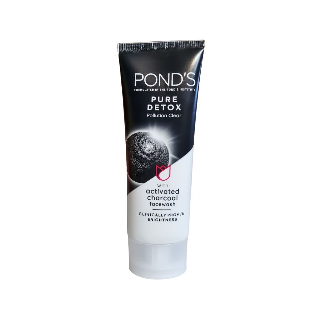 Lavagem facial antipoluição Pura Detox Ponds com Carvão Ativado 100g