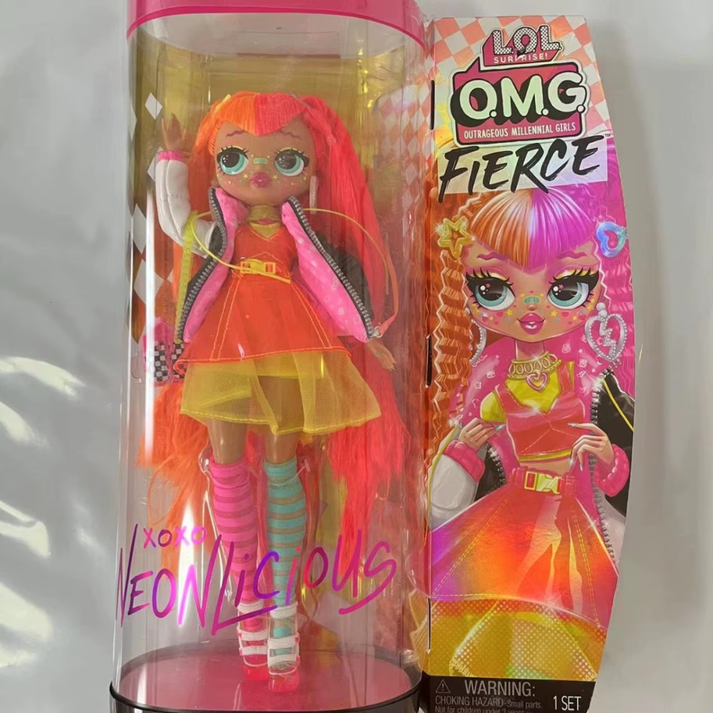 LOL Surprise OMG Fierce Neonlicious 11.5″ Fashion Doll with X Surprises