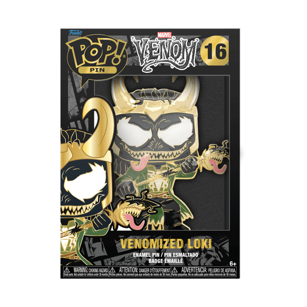 Funko Pop! Pin Pop Marvel: Venom Loki #16