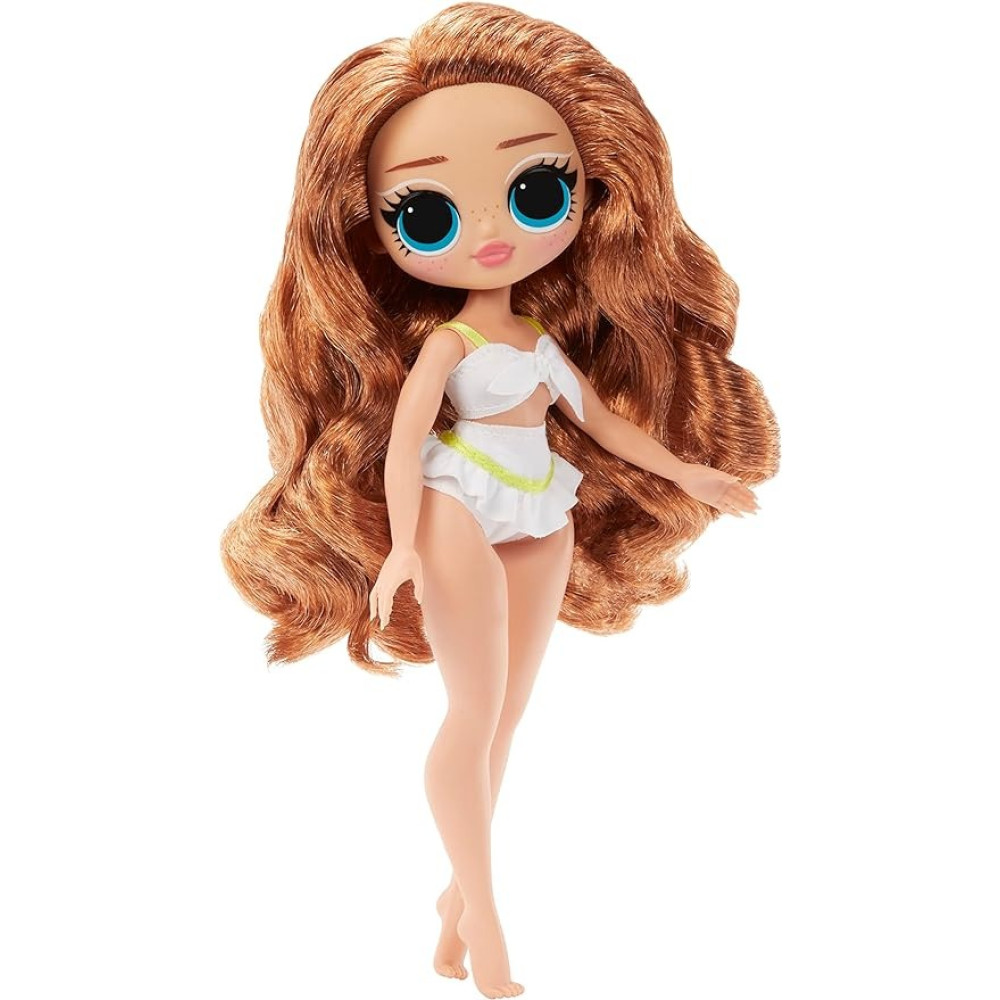 Boneca LOL Surprise OPP OMG - Coastal QT - Inclui boneca fashion, roupa com tema de natação