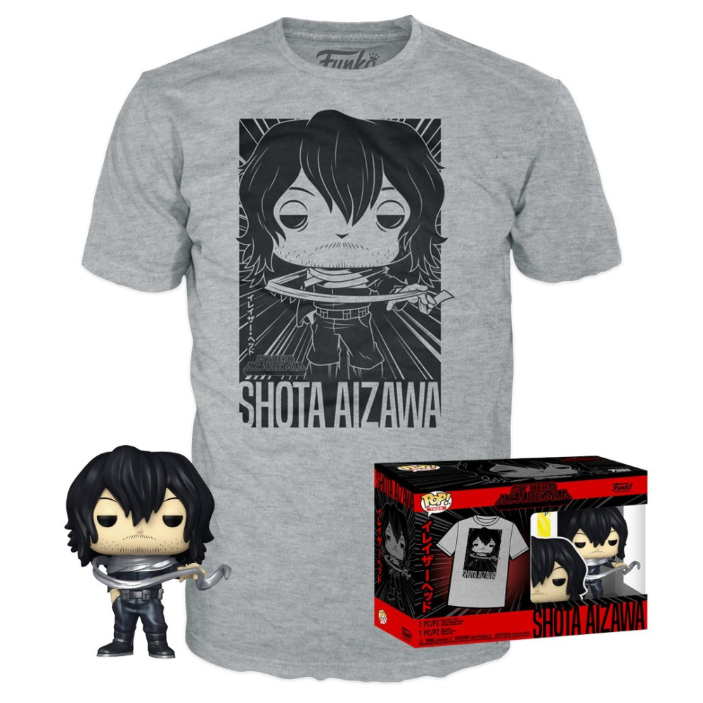 Funko Pop! & Tee: My Hero Academia - Shota Aizawa - XL