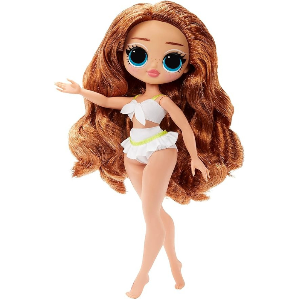Boneca LOL Surprise OPP OMG - Coastal QT - Inclui boneca fashion, roupa com tema de natação