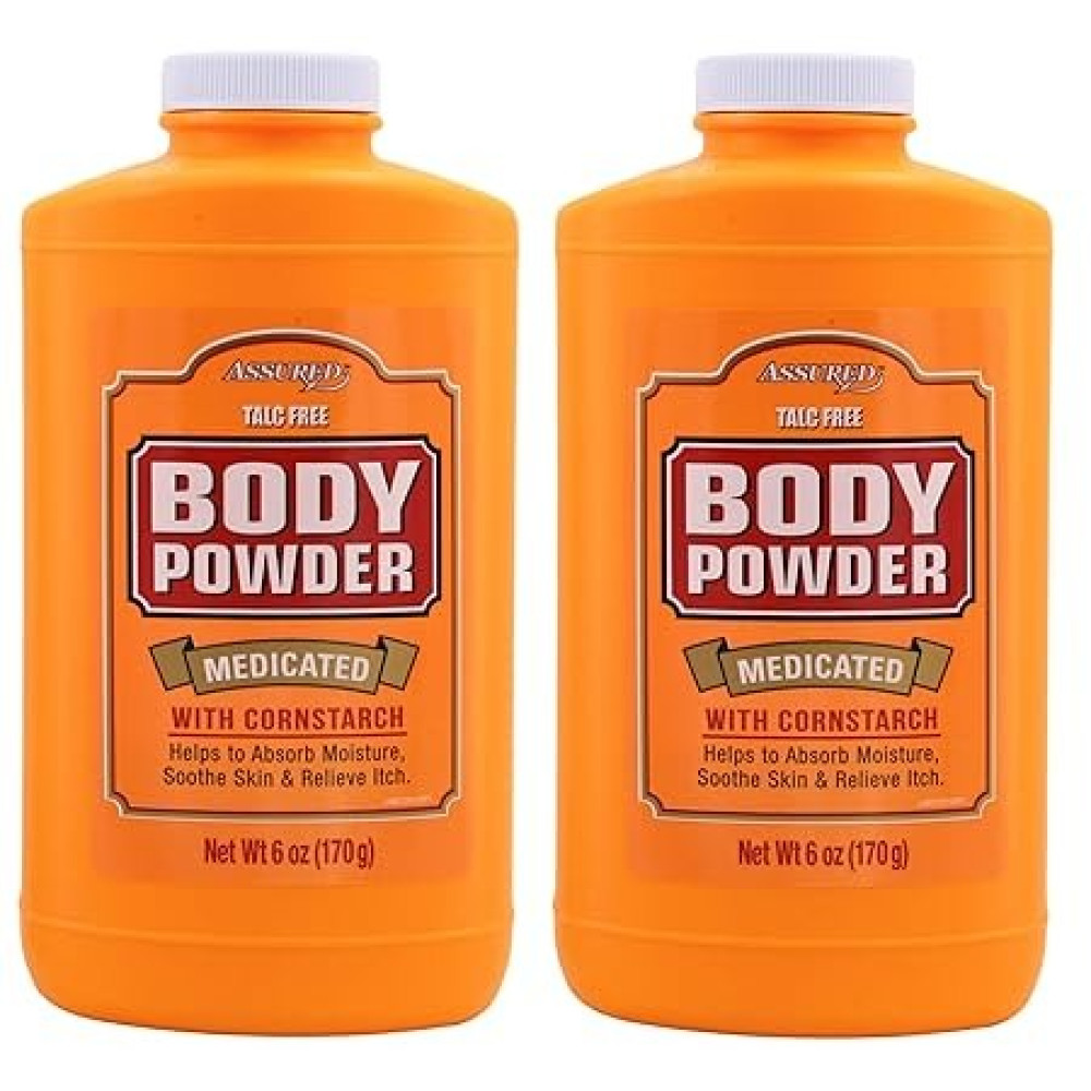 Assured Medicated Body Powder, Triple Relief Formula