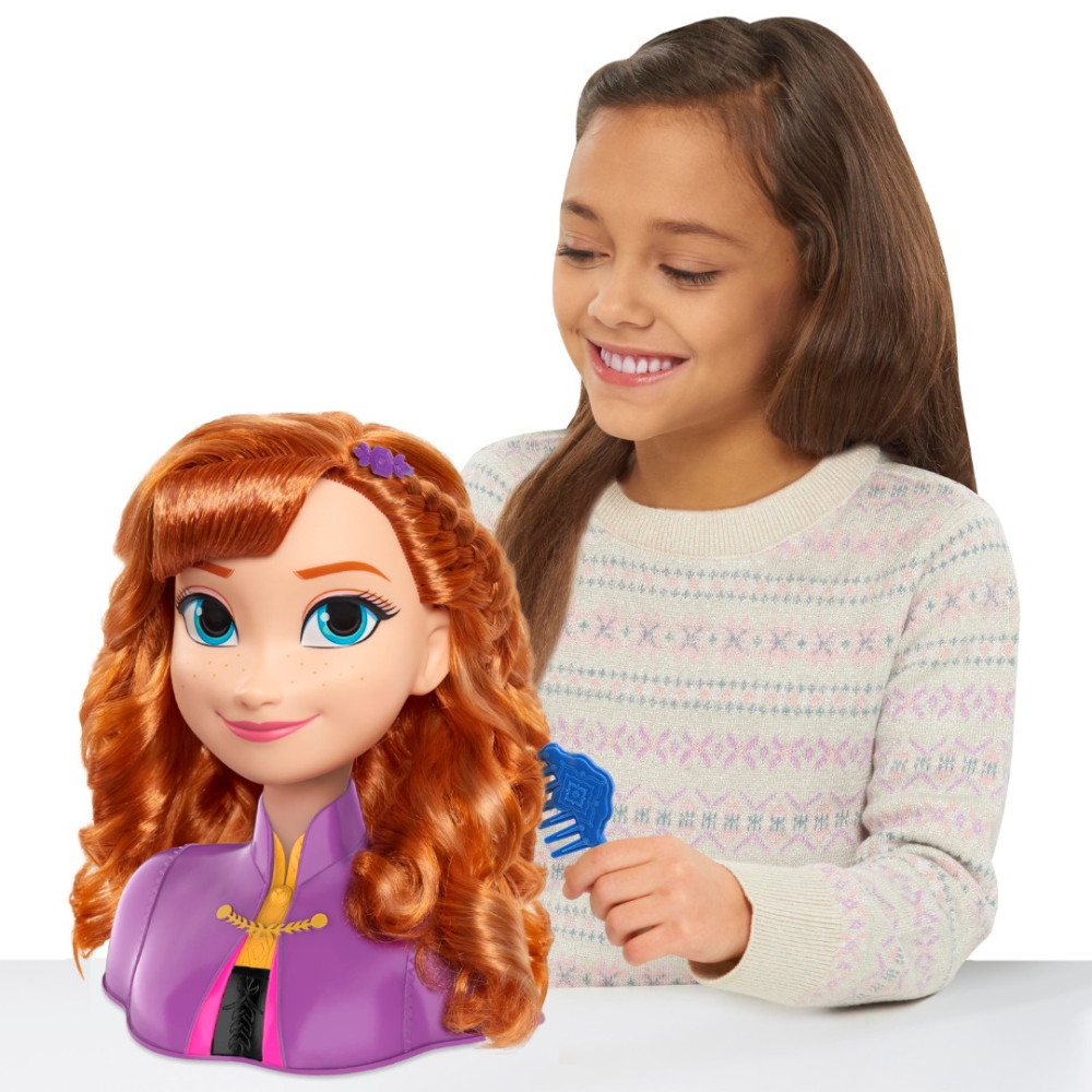 Disney Cabeça de estilo Disney'S Frozen 2 Anna 17 peças