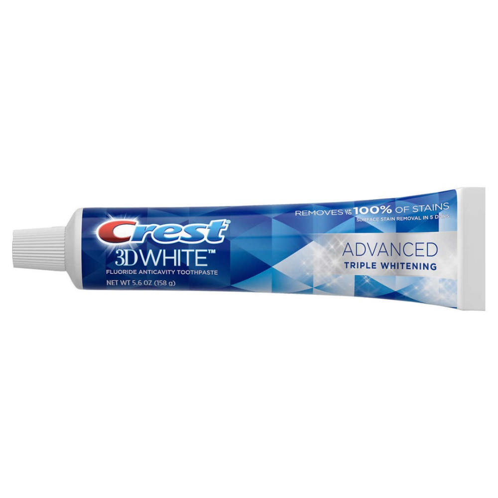 Crest 3D White Advanced Triple Whitening 5-pack