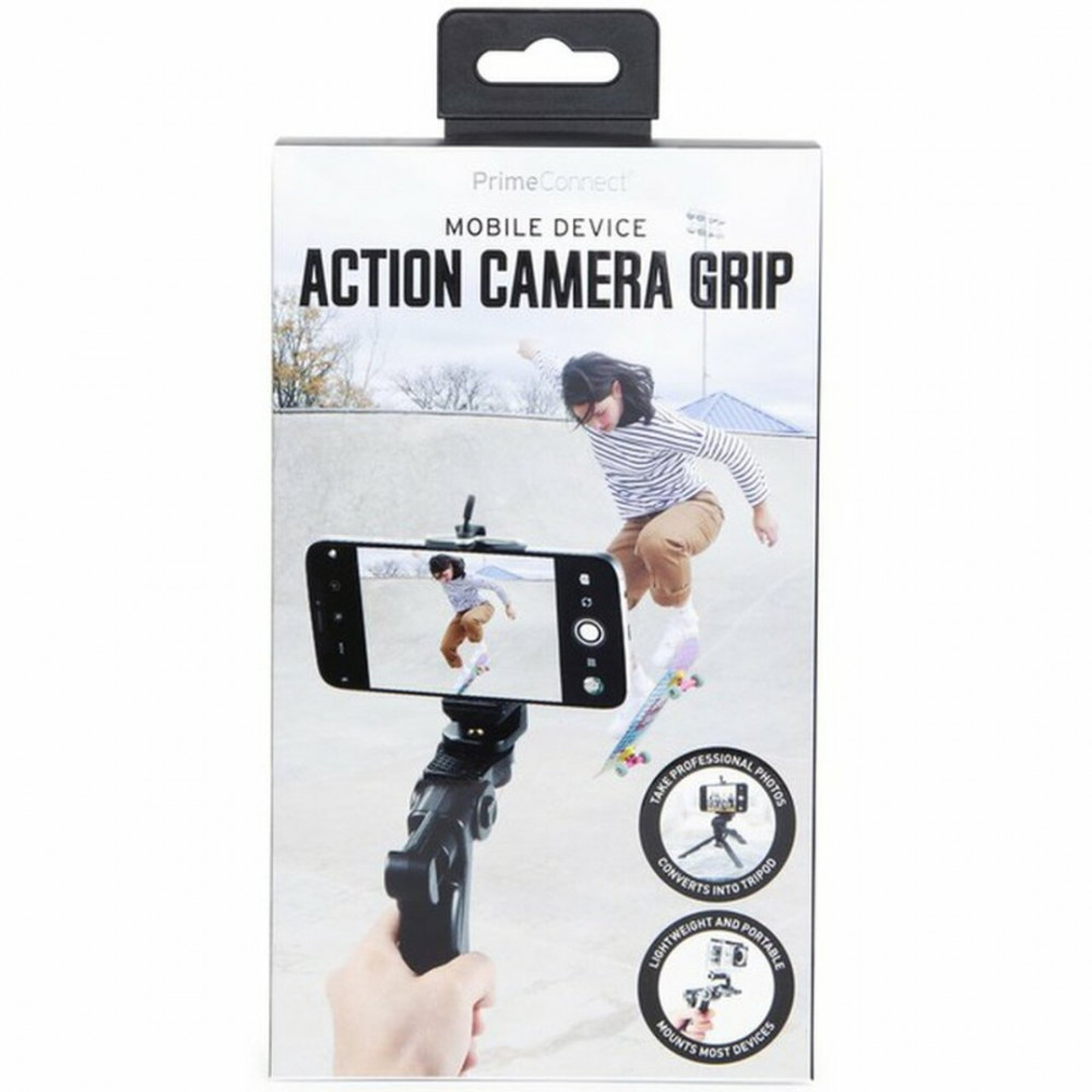 Tripé Dobrável com Parafusos Adaptadores para Go-pro sjcam Xiaomi Yi Action Camera