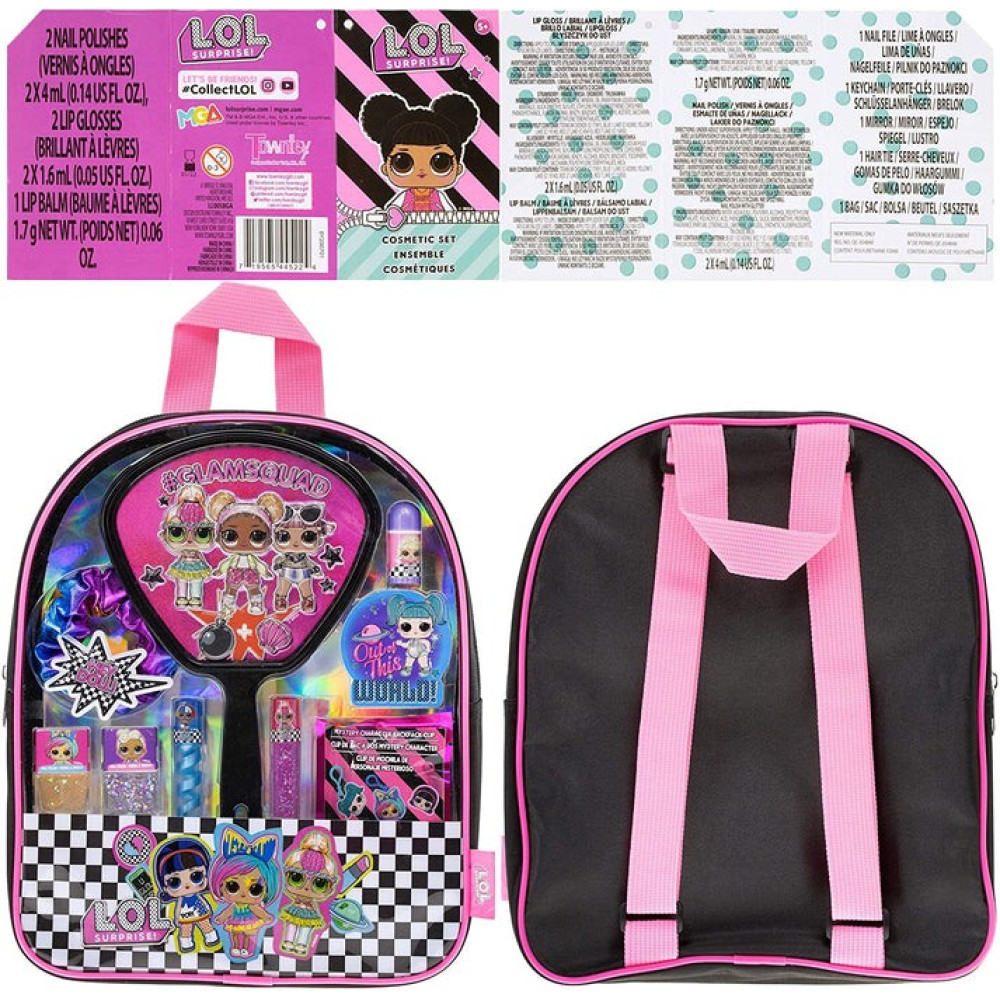 LOL Surpresa! Conjunto de maquiagem cosmética com 10 itens