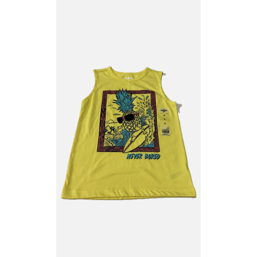 Camiseta Cavada Infantil Oshkosh TAM 6 Original 