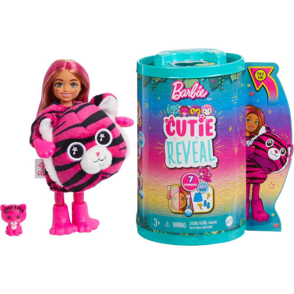 Bonecas Pequenas E Acessórios Barbie, Cutie Reveal Chelsea D