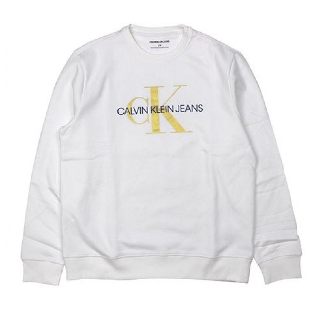 MOLETOM CALVIN KLEIN LOGO GOLD - G