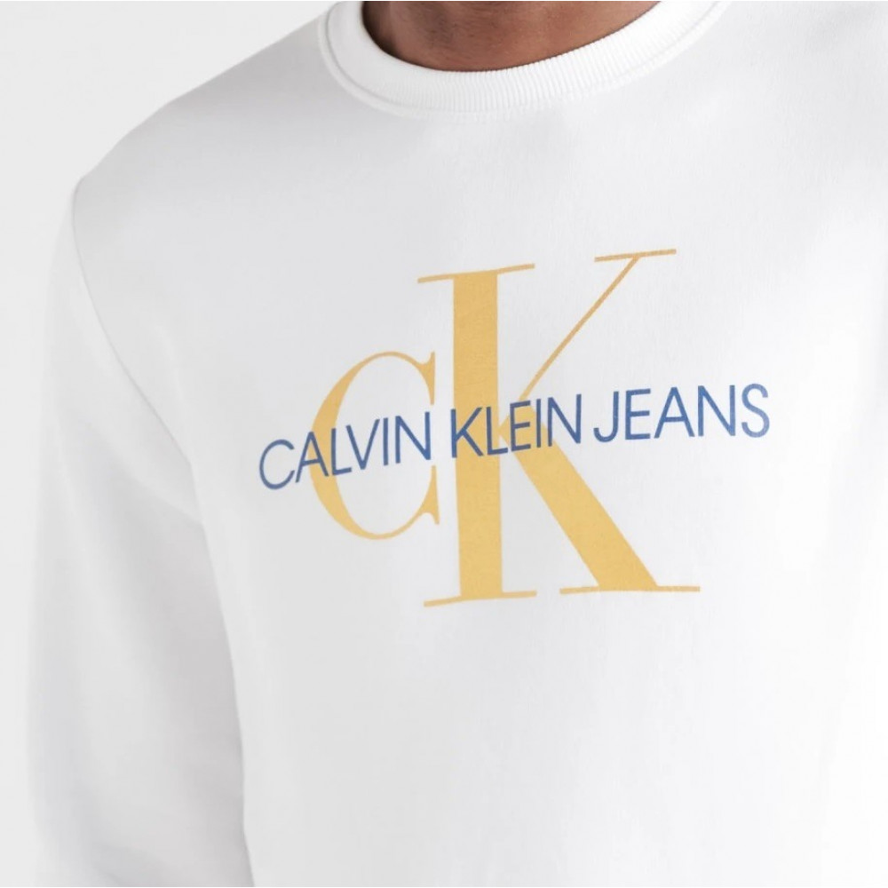 MOLETOM CALVIN KLEIN LOGO GOLD - G