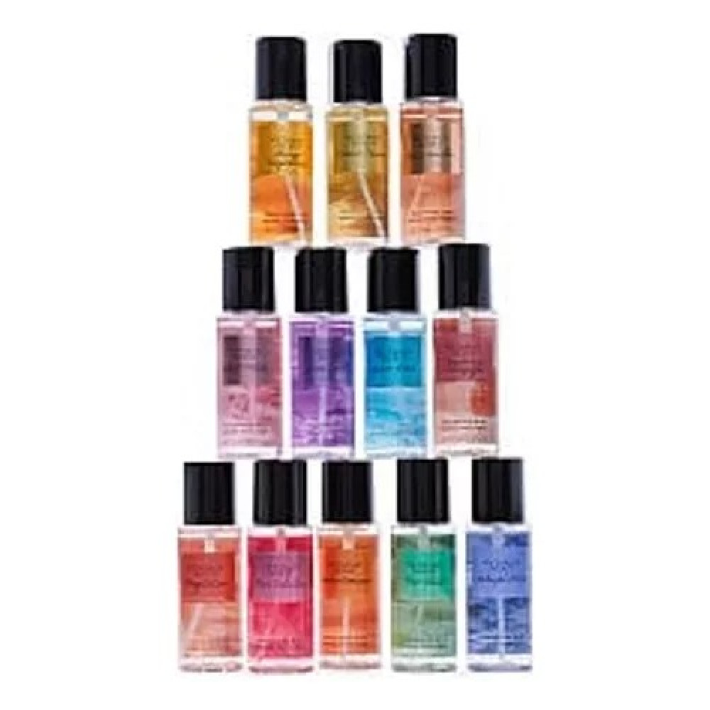 Victoria's Secret Body Mist Set 12 aromas diferentes 2023 75 ml .