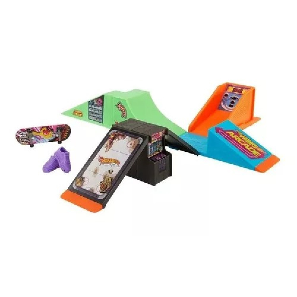 Hot Wheels Pista De Skate Tony Hawk Edição Arcade Video Game