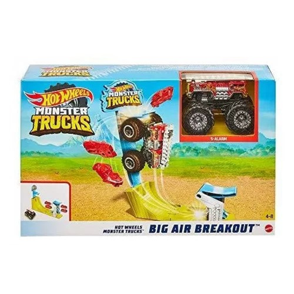 Hot Wheels Monster Trucks Big Air Breakout