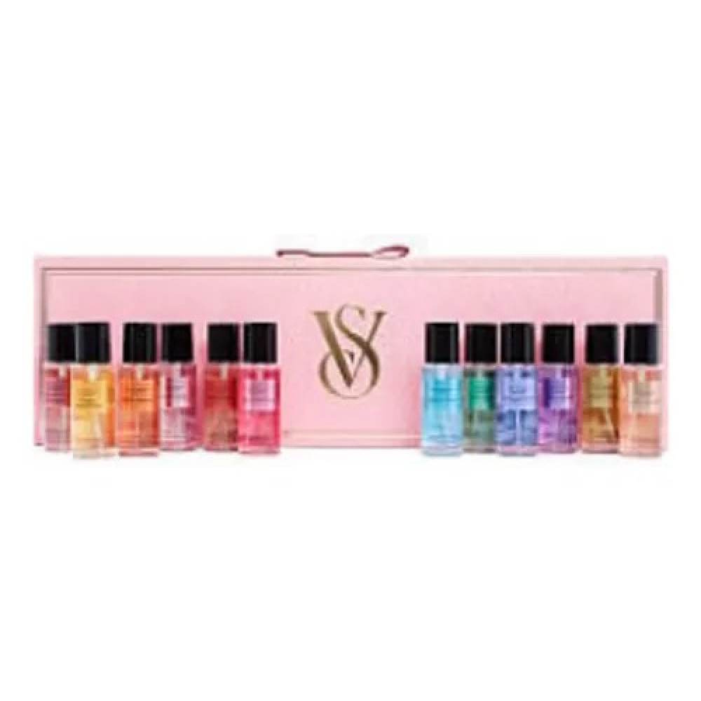 Victoria's Secret Body Mist Set 12 aromas diferentes 2023 75 ml .