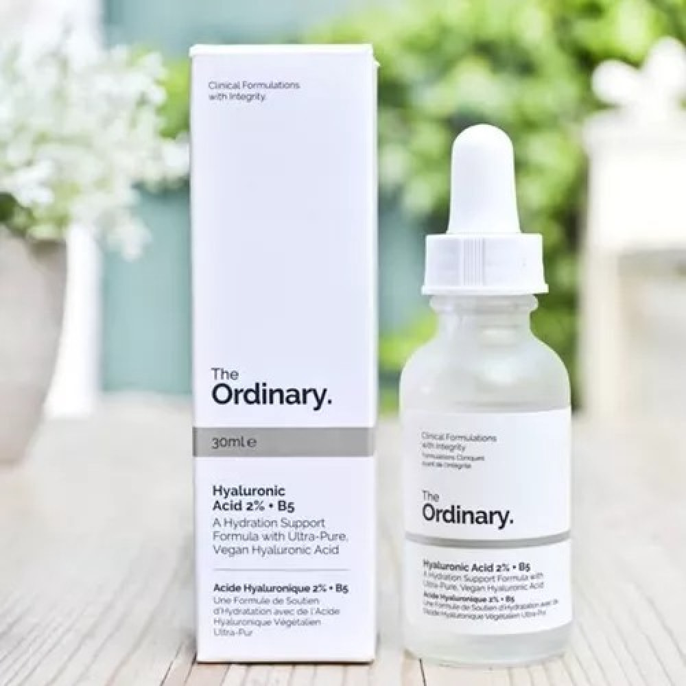 Sérum Hyaluronic Acid 2% + B5 The Ordinary dia/noite para todos os tipos de pele de 30mL ORIGINAL