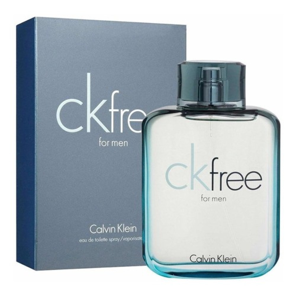Perfume CK Free Masculino Calvin Klein Eau de Toilette 100ml
