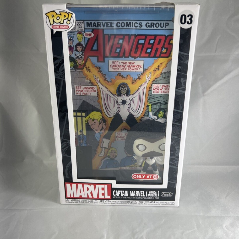 FUNKO POP Comic Covers Captain Marvel Monica 03