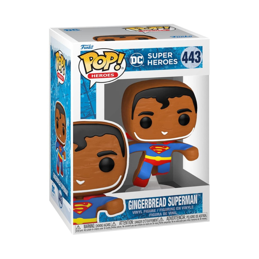 Funko Pop! Heróis: Férias DC - Superman Biscoito #443