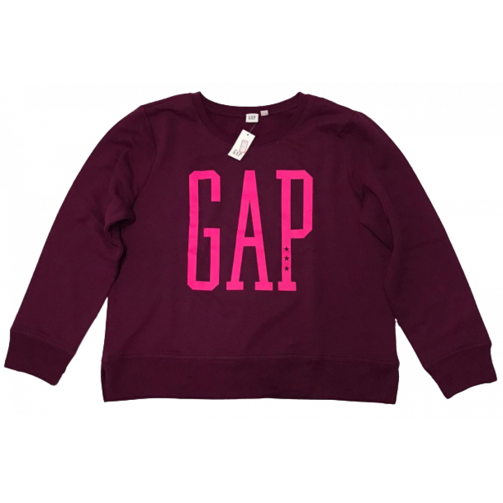 MOLETOM GAP LOGO ROXO - G