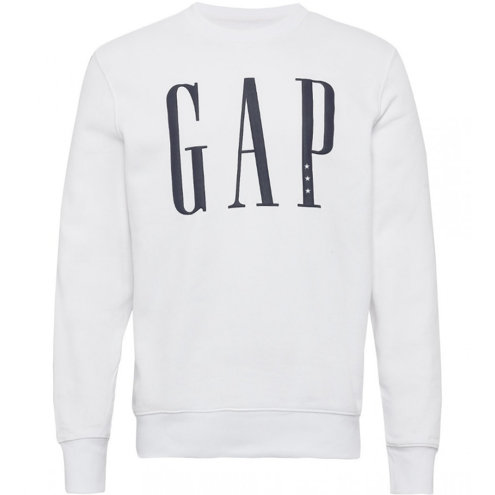 MOLETOM GAP LOGO BRANCO - G