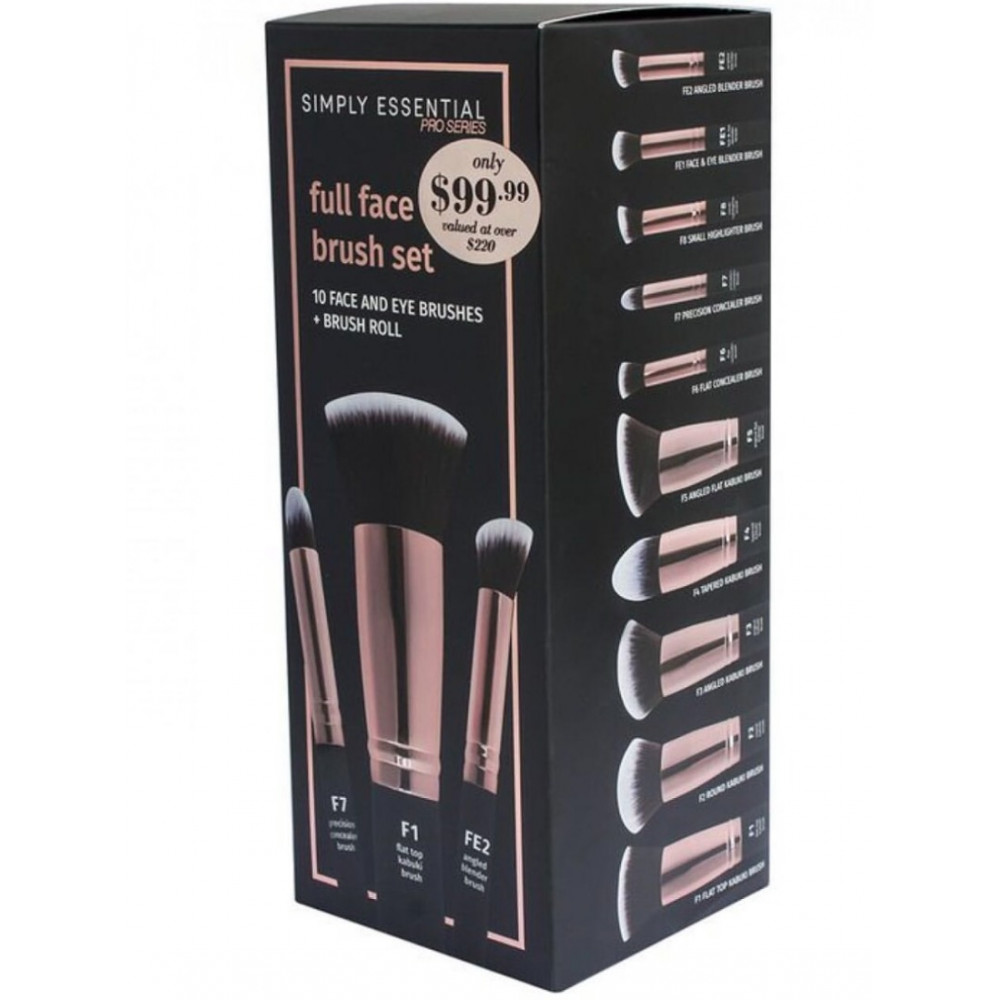 KIT C/ 10 PINCÉIS - SIMPLY ESSENTIAL CLASSIC COLLETCTION