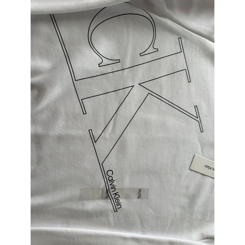 MOLETOM CALVIN KLEIN BRANCO TAM XXL - GG