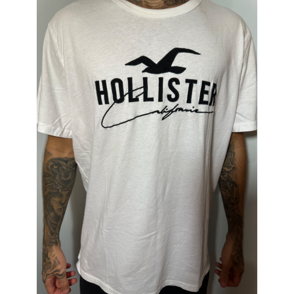 Camiseta Hollister TAM XL Original 
