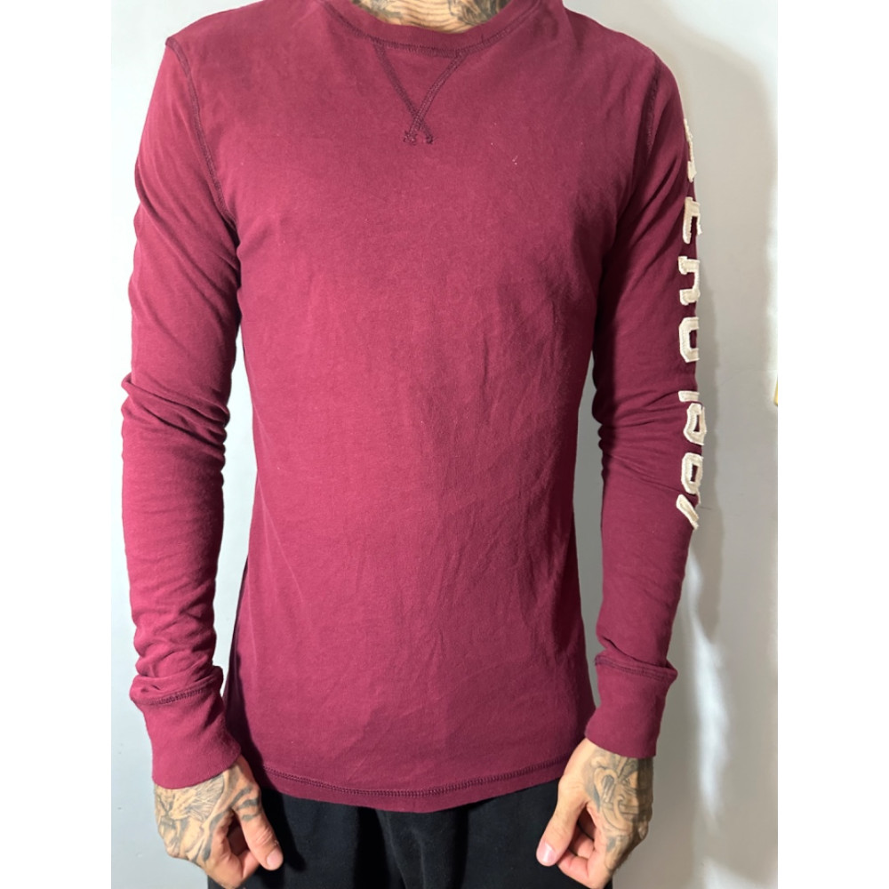 Camiseta Aeropostale TAM P Original manga longa 