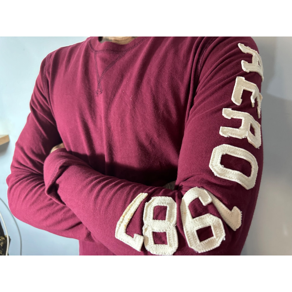 Camiseta Aeropostale TAM P Original manga longa 