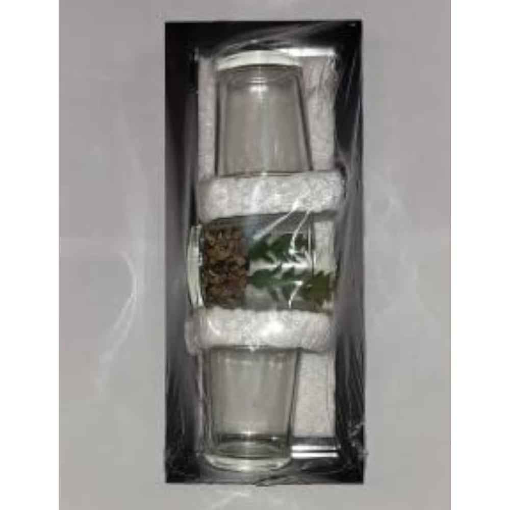 Mainstays Stone Tea Light Candle Garden com 3 porta-velas de vidro Tea Light, transparente
