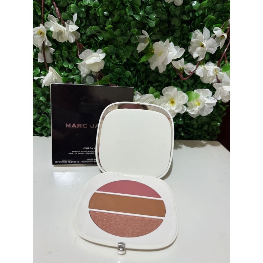 Marc Jacobs O!Mega X Three Omega pó blush-bronze-paleta