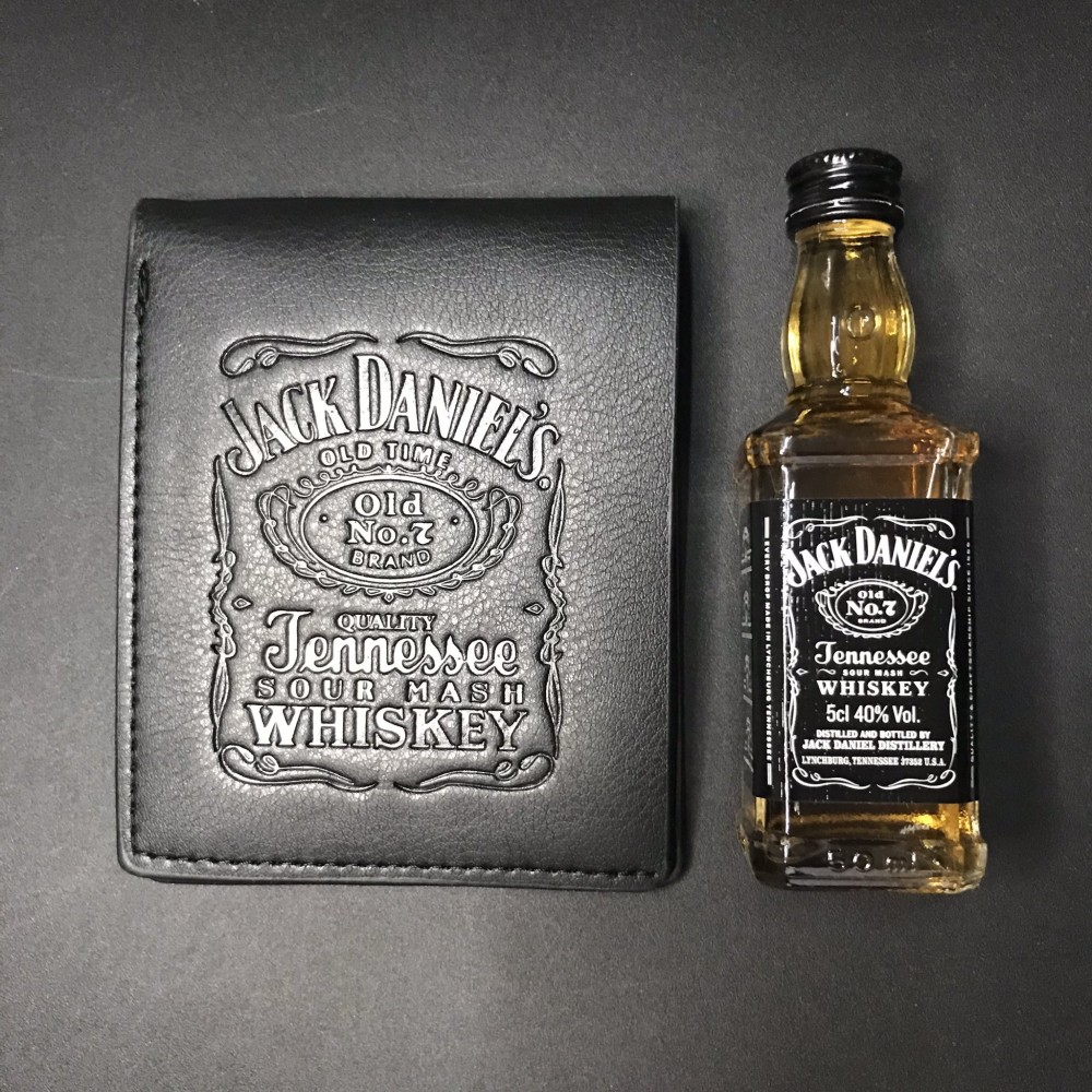 KIT Carteira, Relógio e Mini garrafa -  JACK DANIEL'S